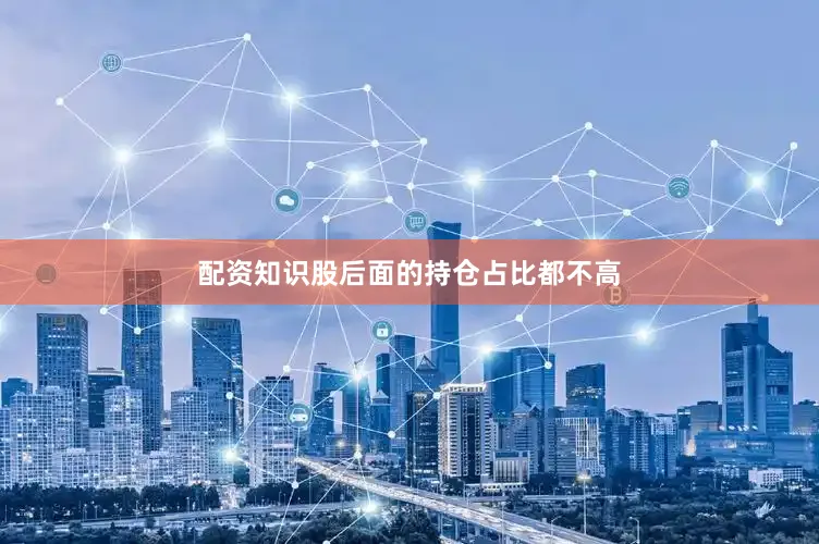 配资知识股后面的持仓占比都不高