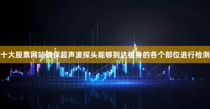 十大股票网站确保超声波探头能够到达桩身的各个部位进行检测
